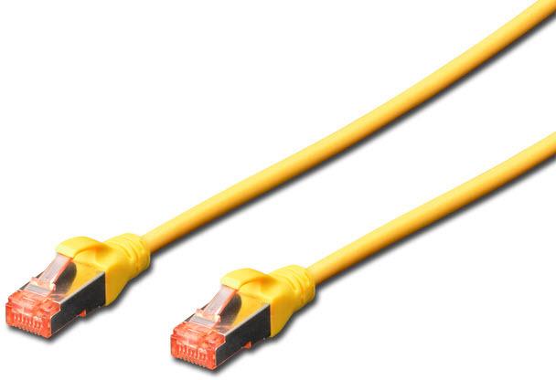 Produktbild Digitus CAT 6 S-FTP Patchkabel Cu LSZH AWG 27/7 Länge 7 m Farbe Gelb (S/FTP, CAT6, 7 m)