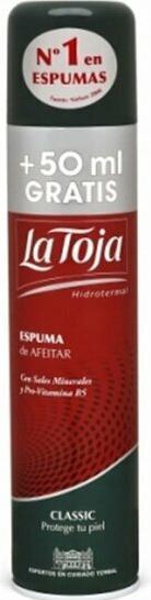 Actual product image La Toja HIDROTERMAL espuma afeitar classic spray 250+50 ml (300 ml, Shaving gel)