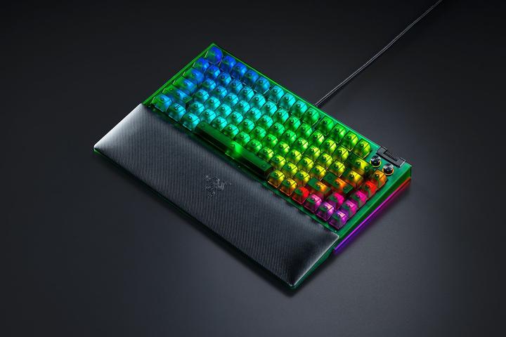 Produktbild Razer Blackwidow V4 75% Phantom Green (US, Kabelgebunden)