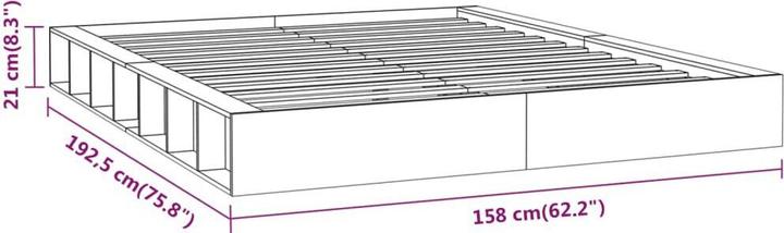 Actual product image vidaXL Kaine (140 x 190 cm)