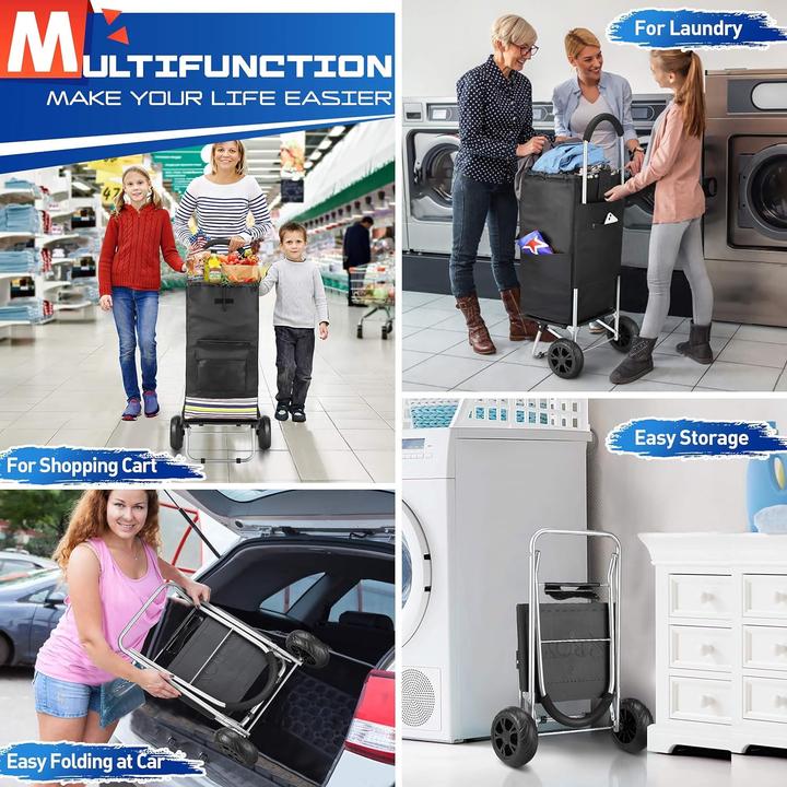 Produktbild Wilbest Klappbarer Einkaufstrolley
