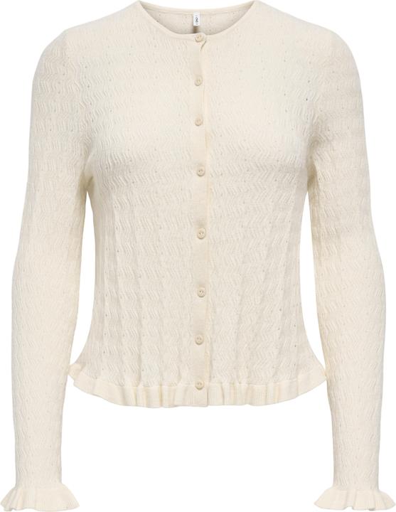 Produktbild Only Onlibi Ls O-Neck Frill Cardi Ex Knt (M)