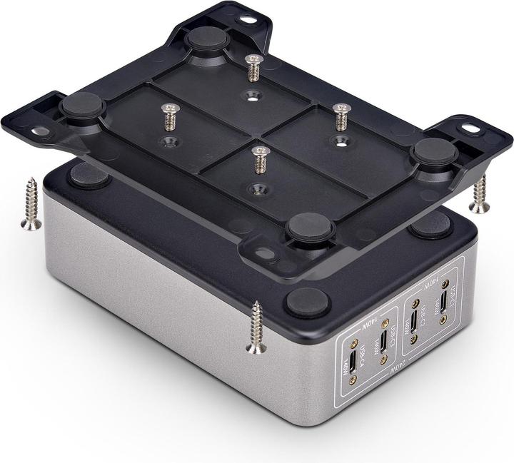 Produktbild StarTech .com 424DEU-USB-C-CHARGER, Drinnen, AC, 28 V, 1,8 m, Grau (240 W)