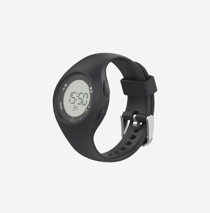 Actual product image Decathlon Laufuhr Stoppuhr - W200 S schwarz