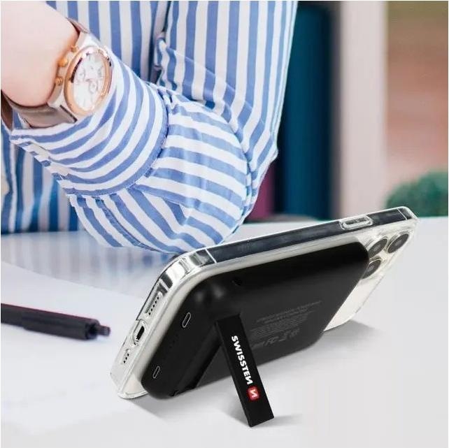 Produktbild Swissten Magnetic Wireless Power Bank (5000 mAh, 20 W, 18.50 Wh)