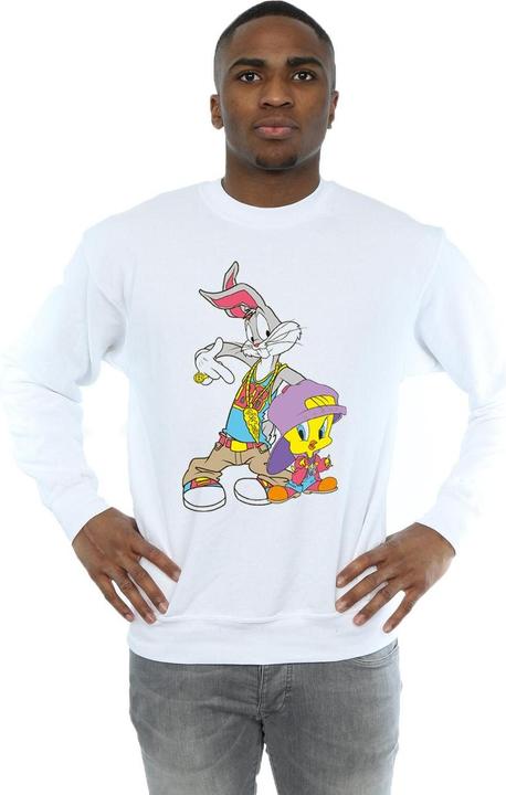 Immagine prodotto Looney Tunes Bugs And Tweety Hip Hop Felpa Uomo (5XL)