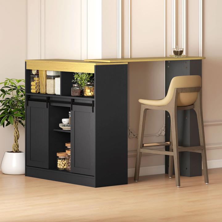 Image du produit Homcom Table de bar (187.5 x 35 x 105 cm)