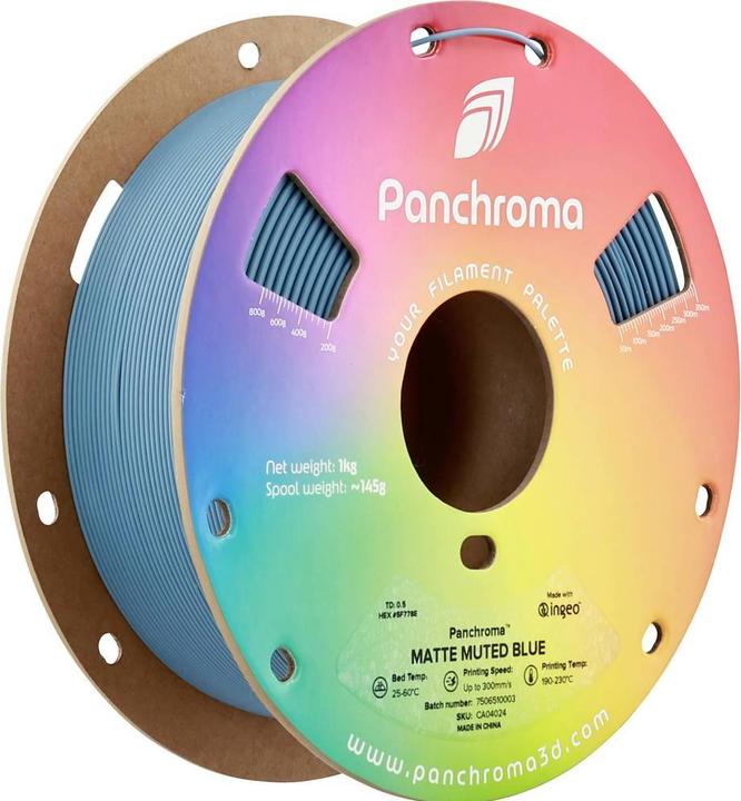 Actual product image Polymaker Panchroma™ PLA Matte Muted (PLA, 1.75 mm, 1000 g)