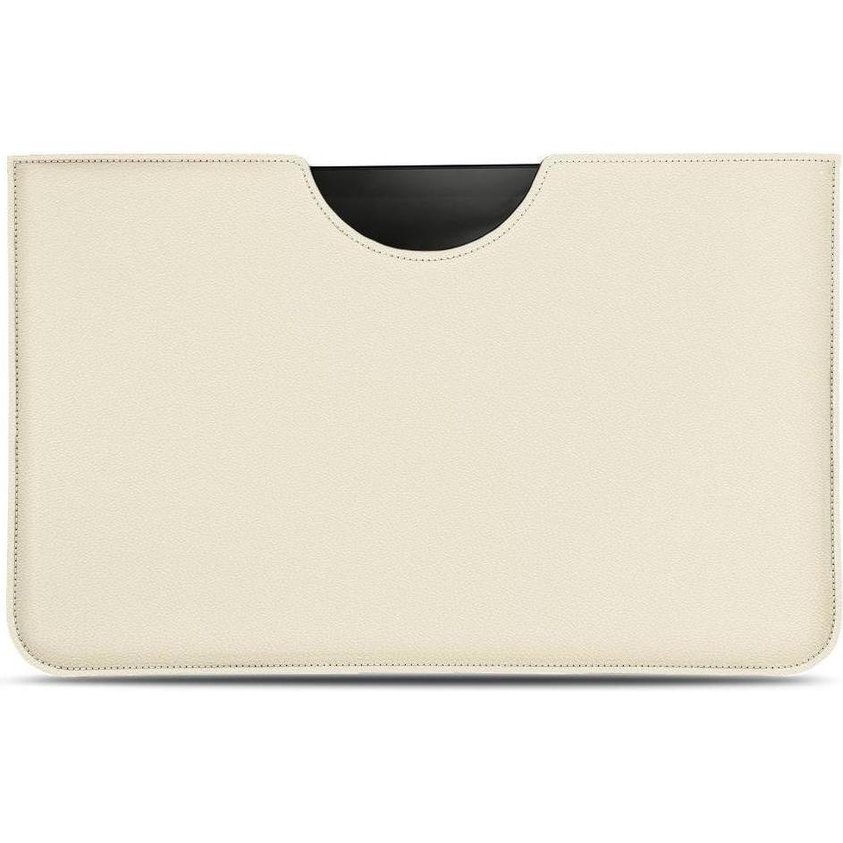 Noreve Lederschutzhülle (Galaxy Tab S4 10.5 (2018)), Tablet Hülle, Weiss