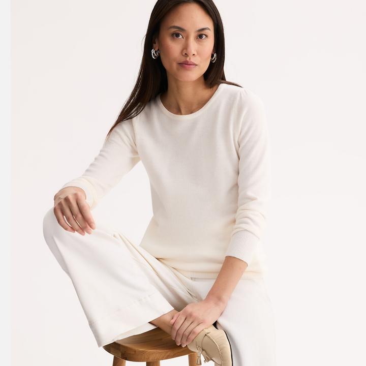 Produktbild Anne Weyburn Pullover mit rundem Ausschnitt (44)