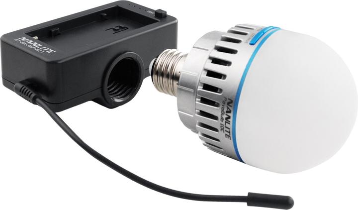 Image du produit Nanlite Adaptateur de batterie NP-F avec filetage E27 (Poignée d'alimentation, Poignée)