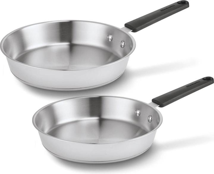 Brabantia Enjoyment Recycled Stainless Steel Pan Set (Frying pan, Stainless steel)