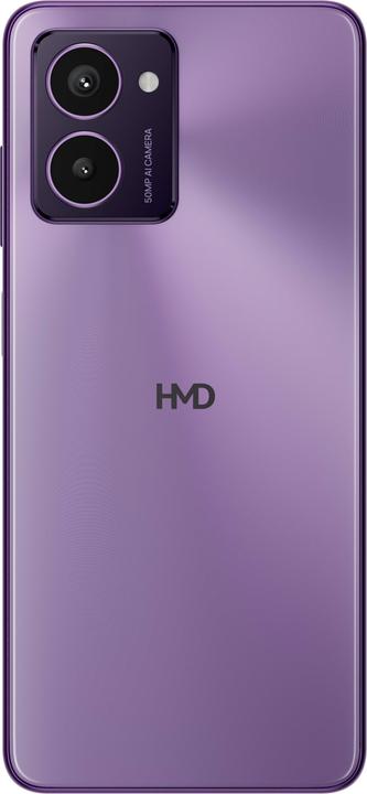 Actual product image HMD Pulse Pro (128 GB, Twilight Purple, 6.56", Hybrid Dual SIM, 4G)