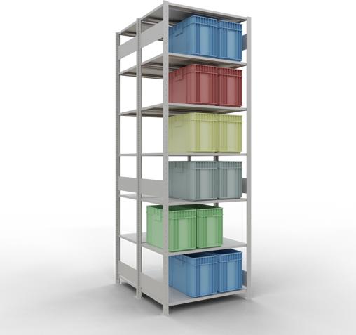 Actual product image Schulte Lagertechnik Double basic shelf MULTIplus150