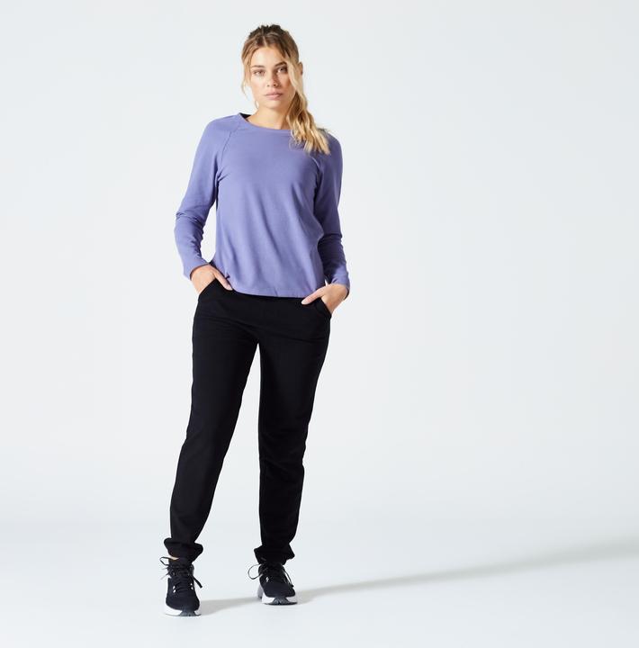 Produktbild Domyos Jogginghose Damen Slim - 500 schwarz (W30/L31)