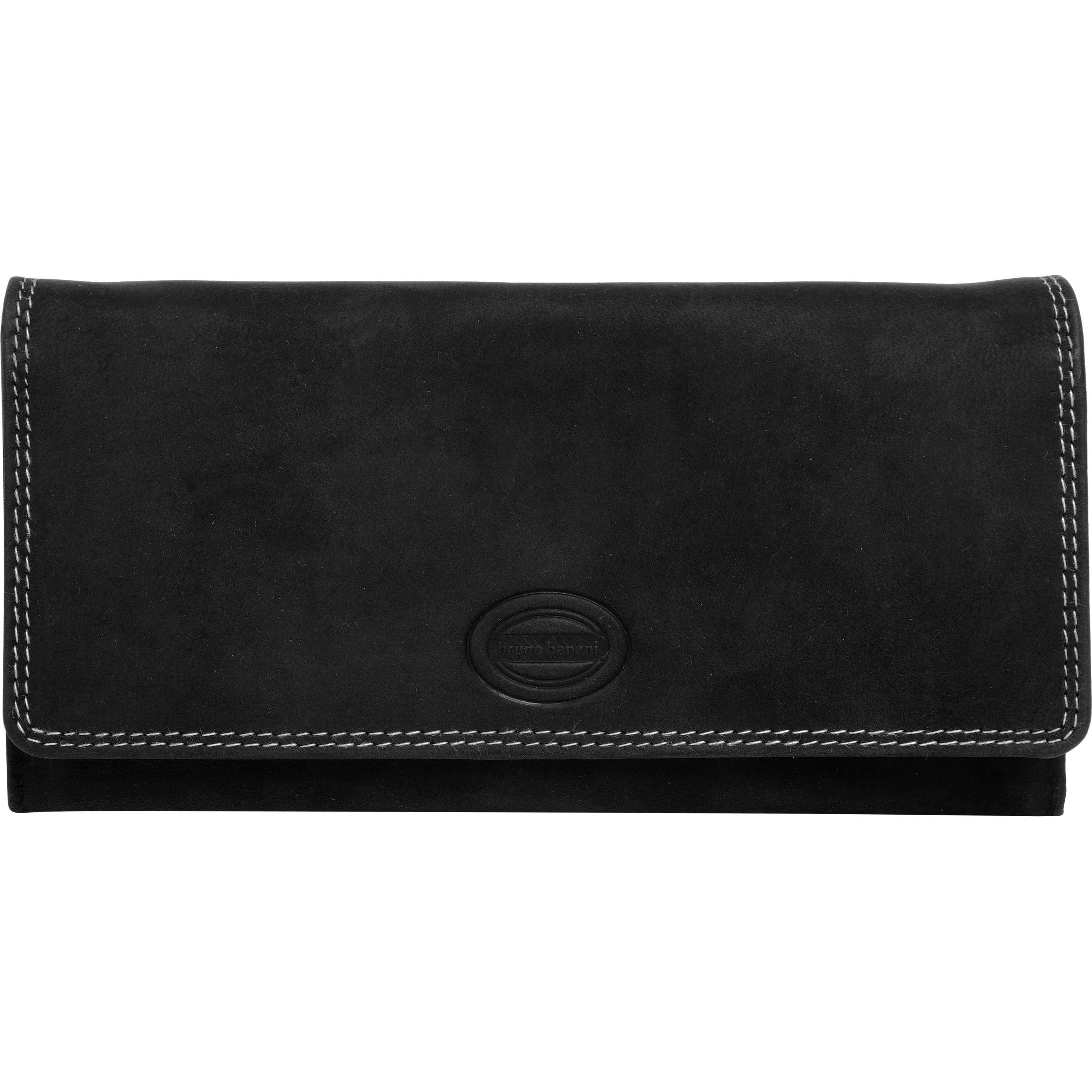 Bruno Banani, Portemonnaie, Geldbörse, Schwarz