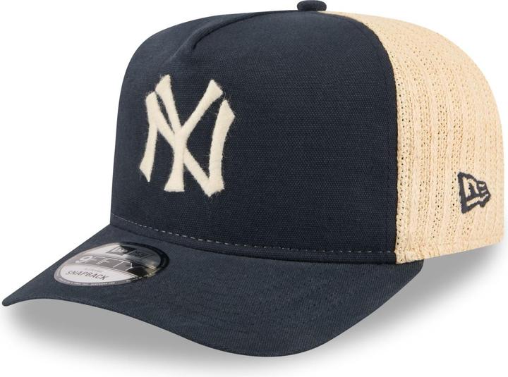 Produktbild New Era 9Fifty A-Frame Cap - Grained New York Yankees (One Size)