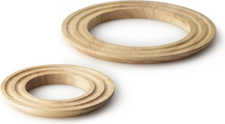 Actual product image Continenta Rubber tree coaster round, Ø 21x1.5cm (1x, Pan coaster)
