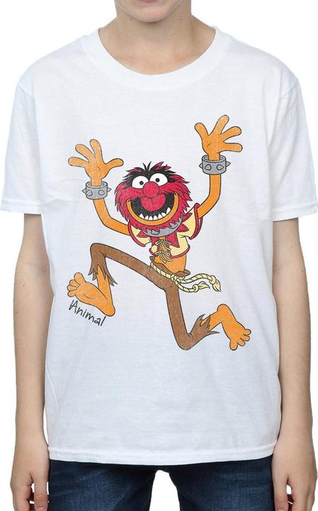 Actual product image Gildan Boys Classic Animal Cotton T-Shirt (128)