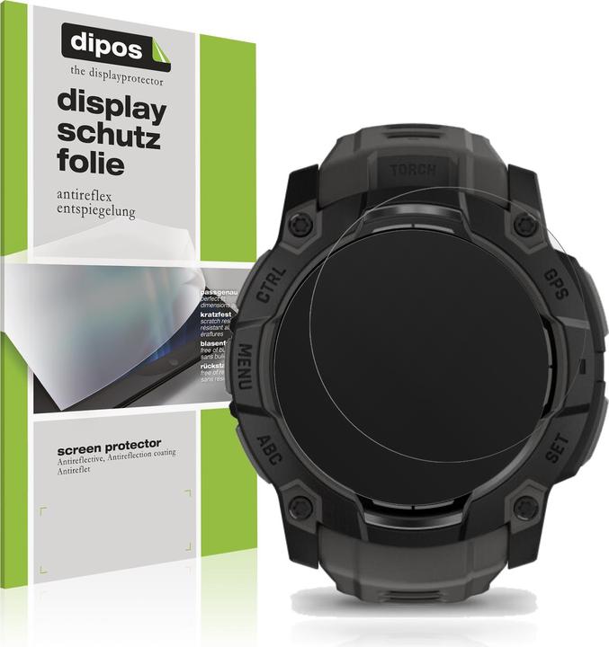 Immagine prodotto Dipos Pellicola Protettiva Antiriflesso per Garmin Instinct 3 50mm