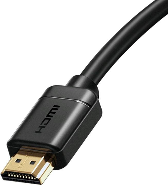 Actual product image Baseus High Definition Series HDMI 2.0 cable, 4K 60Hz, 1.5m (black) (1.50 m, HDMI, 2.0)