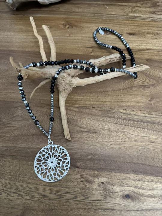 Image du produit Andreani Halskette aus Obsidian mit Anhänger