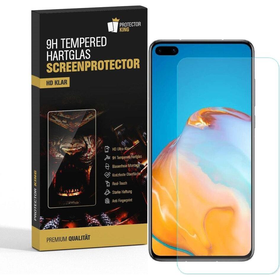 Thumbnail - Protectorking 6x echtes Tempered 9H Panzerhartglas 3D KLAR (6 Stück, Huawei P40), Smartphone Schutzfolie