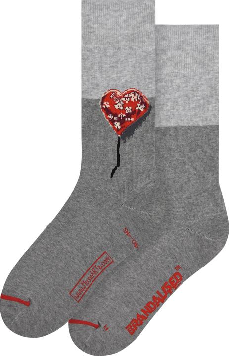 Actual product image MuseARTa Brandalised Socks - Bandage Heart (Single pack, 36 - 40)