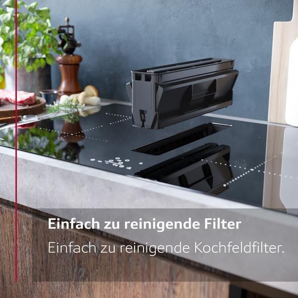 Image du produit Neff V68TTX4L0 + Z861SB4, Table de cuisson à induction avec hotte aspirante, canal plat, V68TTXGA6