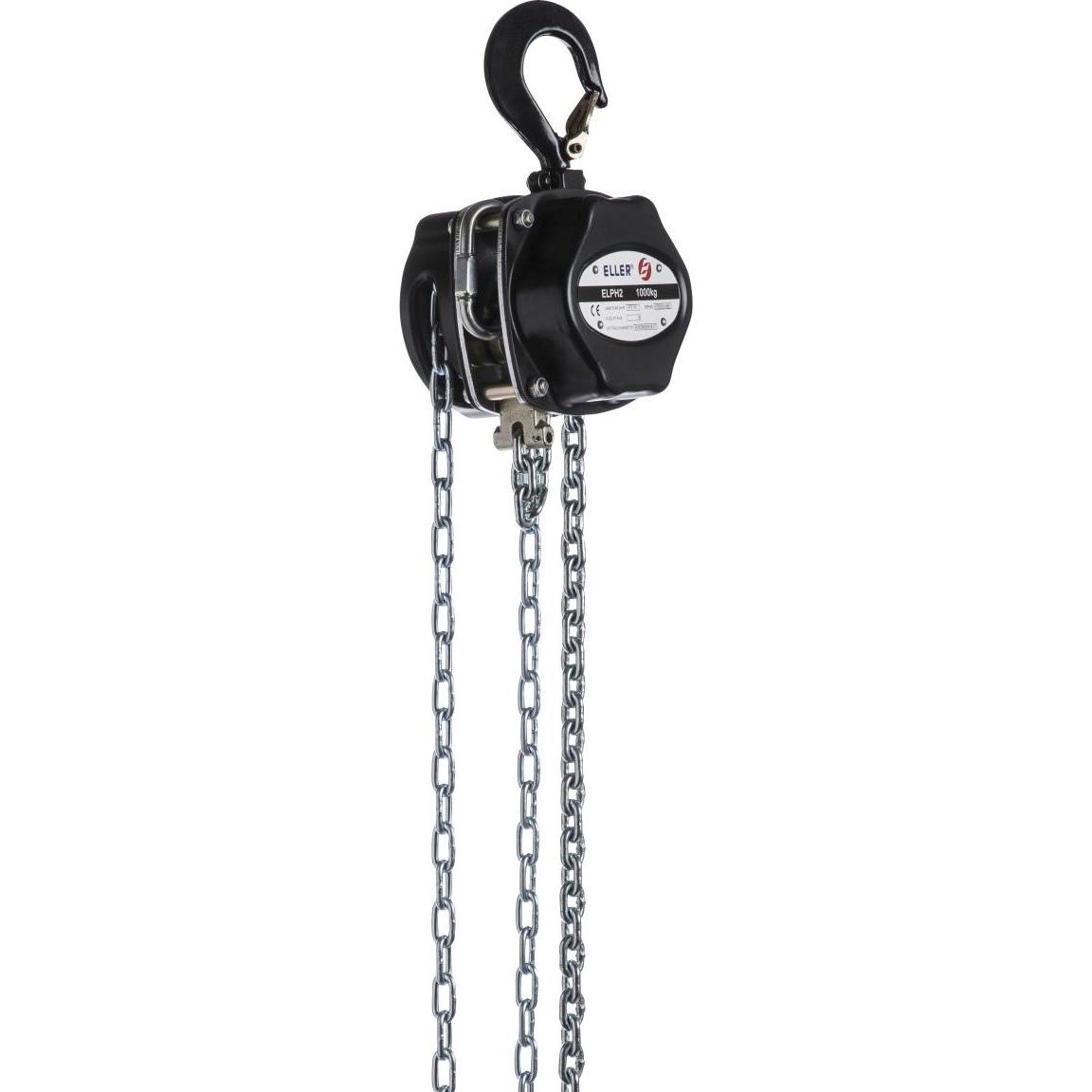 Eller Chainhoist 250kg manual 8 m, Montage Lichttechnik