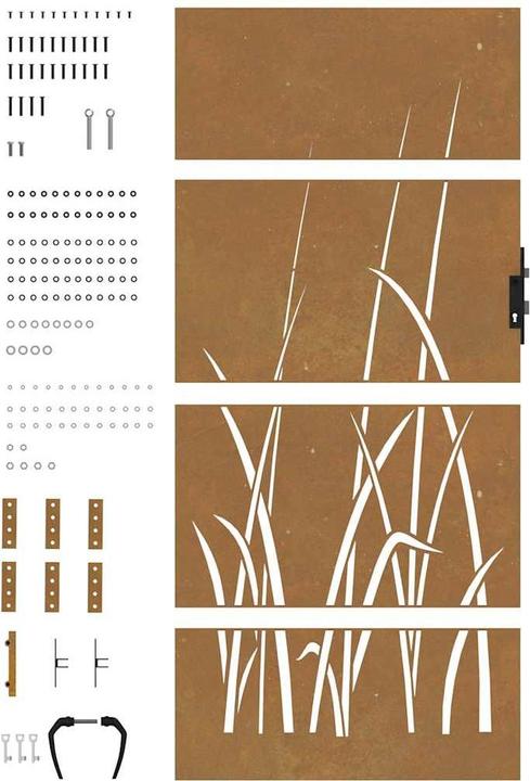 Produktbild vidaXL Gartentor