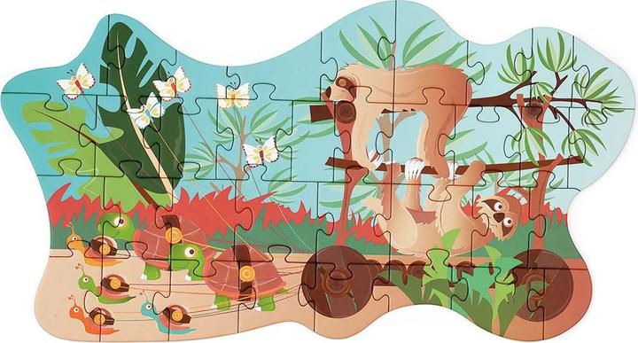 Image du produit Scratch Mini Shape Puzzle paresseux (35 pièces)