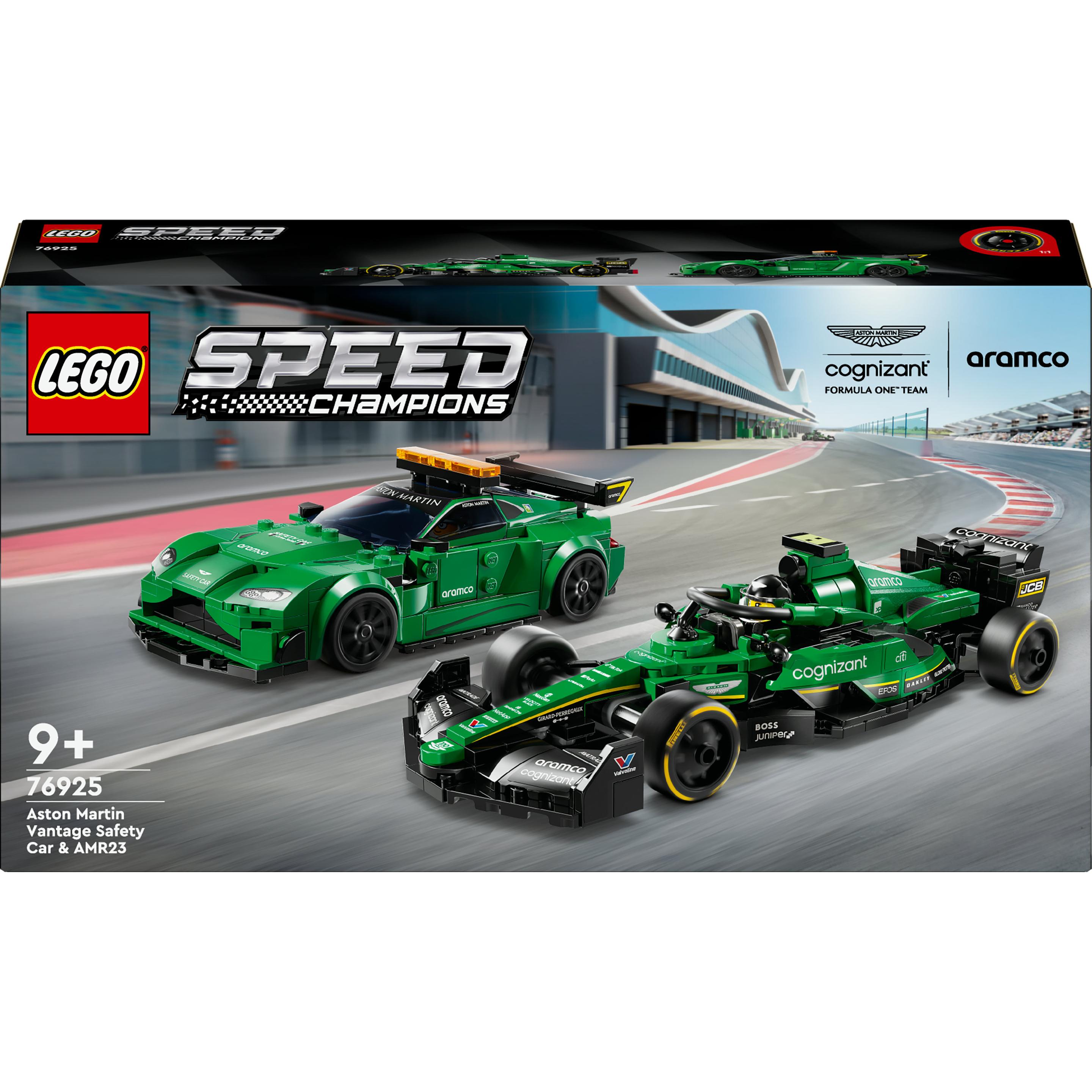 LEGO Aston Martin Safety Car e AMR23 (76925, LEGO Speed Champions)