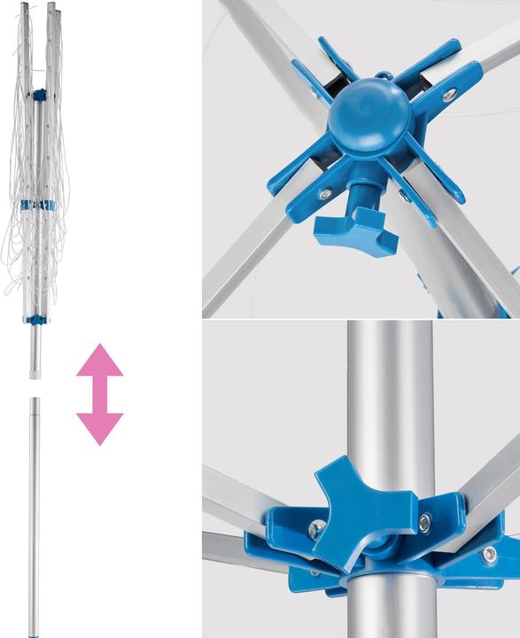 Image du produit tectake Séchoir à linge (40 m)