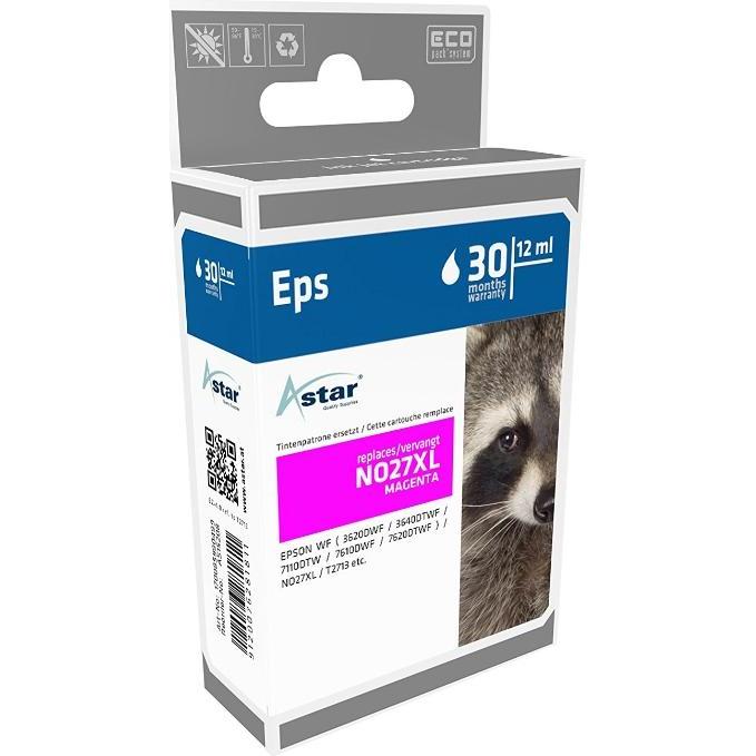 Astar, Druckerpatrone, 12 ml - Magenta - compatible - Tintenpatrone (M)