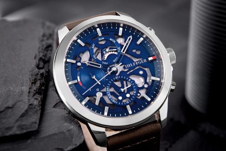 Actual product image Tommy Hilfiger Henry (Analogue wristwatch, 44 mm)