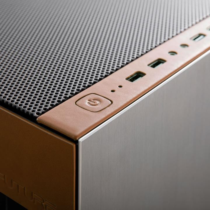 Actual product image Geometric Future Future M8 Cowboy Mid tower Pc behuizing, verticaal luchtkanaalontwerp, USB 3.1 type C, GEO-M8-COW (ATX, E-ATX, mATX, Mini-ITX)