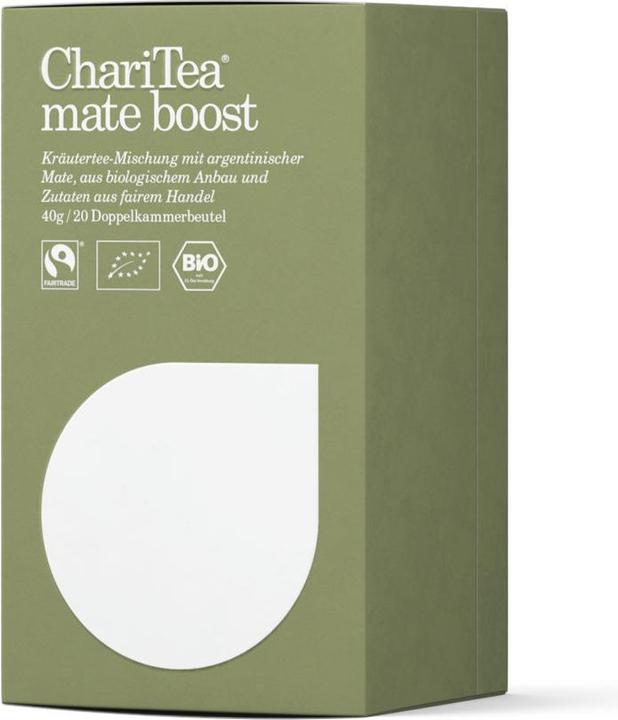 Actual product image ChariTea Mate Boost Bio (40 g)