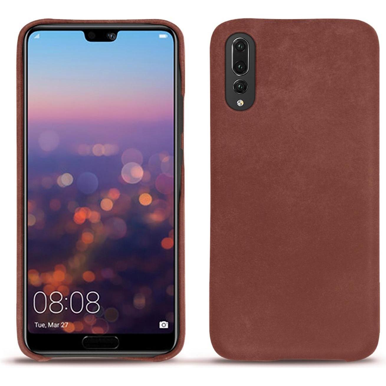 Thumbnail - Noreve Lederschutzhülle (Huawei P20 Pro), Smartphone Hülle, Rot