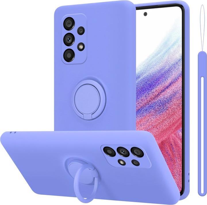 Produktbild Cadorabo TPU Liquid Ring Silicone Case Hülle für Samsung Galaxy A53 5G (Samsung Galaxy A53 5G)