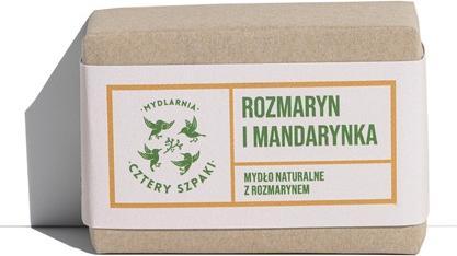 Immagine prodotto Four Starlings Soap House Sapone naturale al rosmarino e mandarino 110G (Sapone liquido)