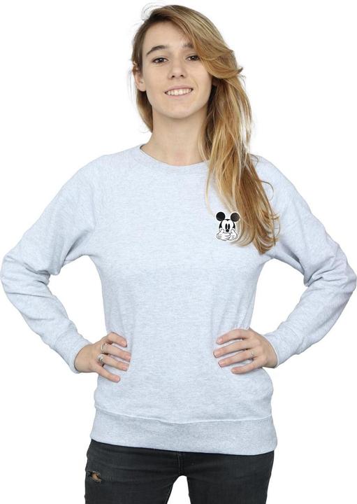 Produktbild Disney Mickey Mouse Dont Speak Breast Print Sweatshirt (S)