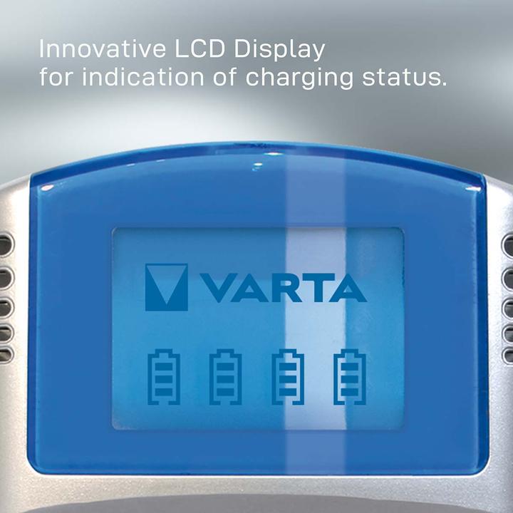 Image du produit Varta LCD Charger (1 pcs, AAA, AA, 2600 mAh, Chargeurs sans batterie)