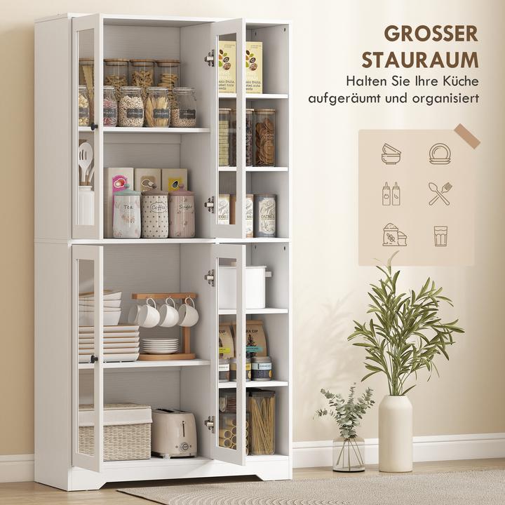 Immagine prodotto Homcom Armadio da cucina (90 x 35 x 172 cm)