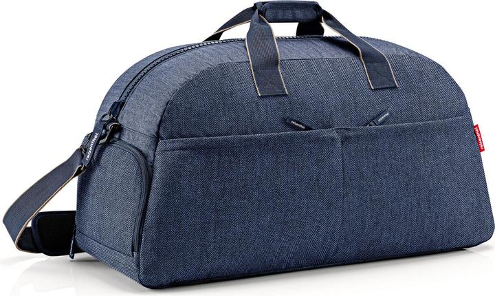 reisenthel Reisetasche Overnighter Plus Herringbone Dark Blue (50 l)