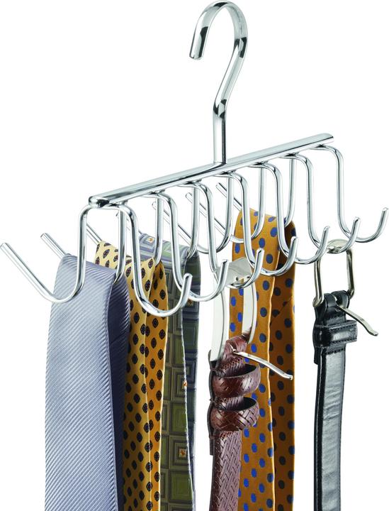 Immagine prodotto iDesign Porta cravatte e cinture cromato (16 x)