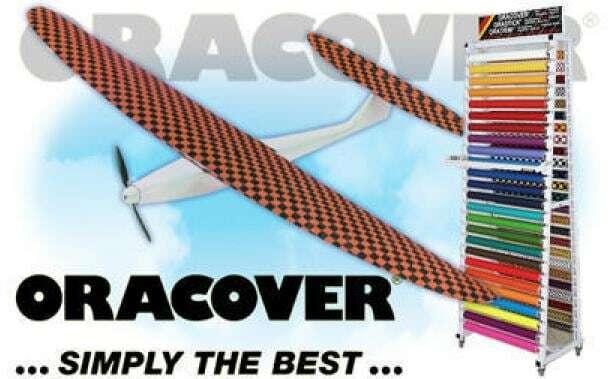 Image du produit Oracover Feuille thermocollante, rouge fluorescent