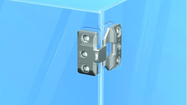 Immagine prodotto Prämeta Cerniere per porte in vetro per porte in vetro a incasso