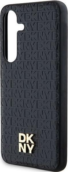 Produktbild DKNY DKHMSPSHRPSK S921 czarny/black hardcase Leather Pattern Metal Logo MagSafe (Samsung Galaxy S24)