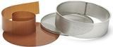 Immagine prodotto de Buyer Tortiera In Acciaio Inox Forata Abn. Fondo 24x6,5 (25.50 cm)